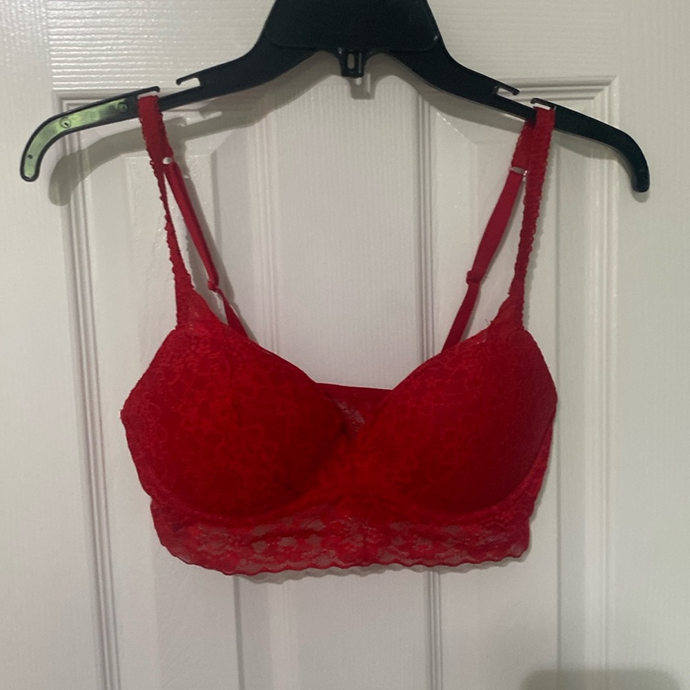 Pink bra